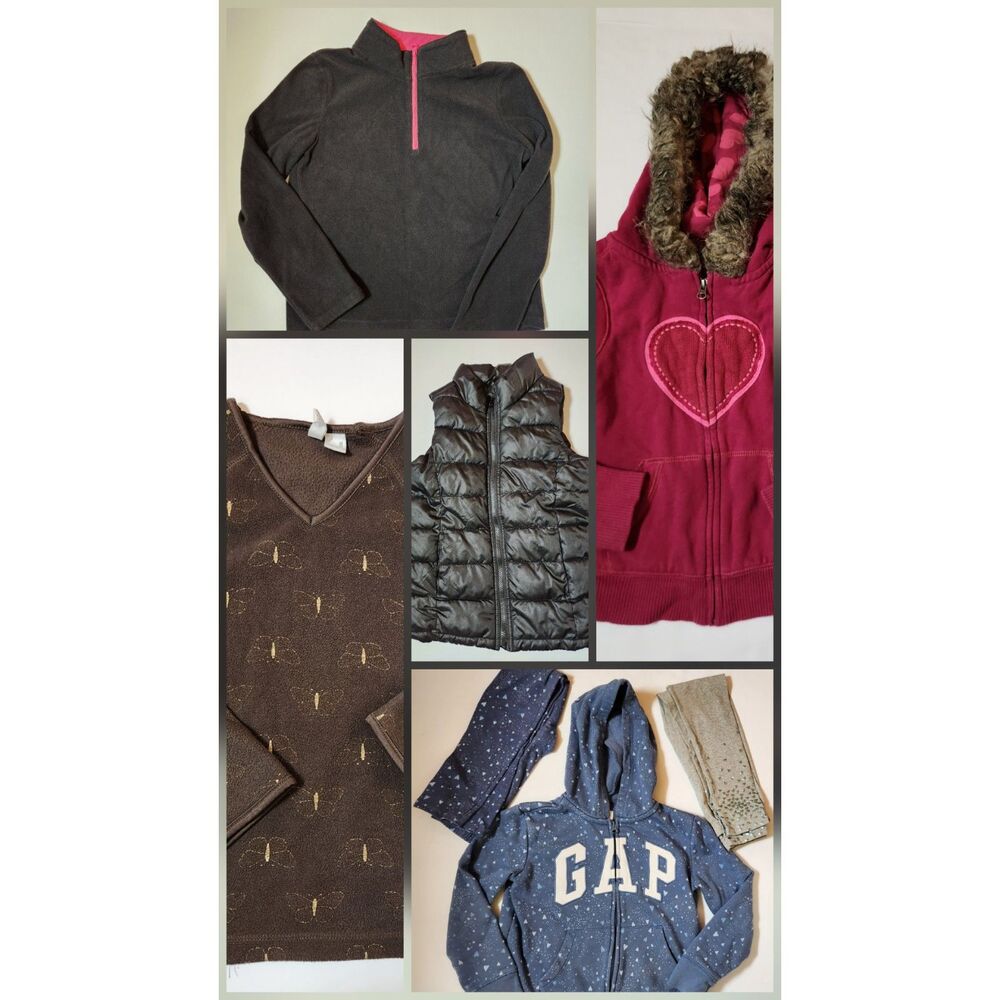 Girls Clothing Lot Size 8 – Gap + Old Navy – 7‑Piece Bundle